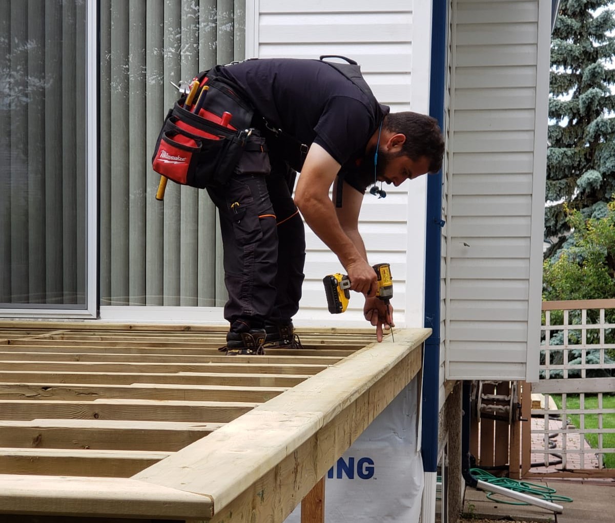 Sam Darwish — founder and lead deck builder at Crestfield Decking Edmonton